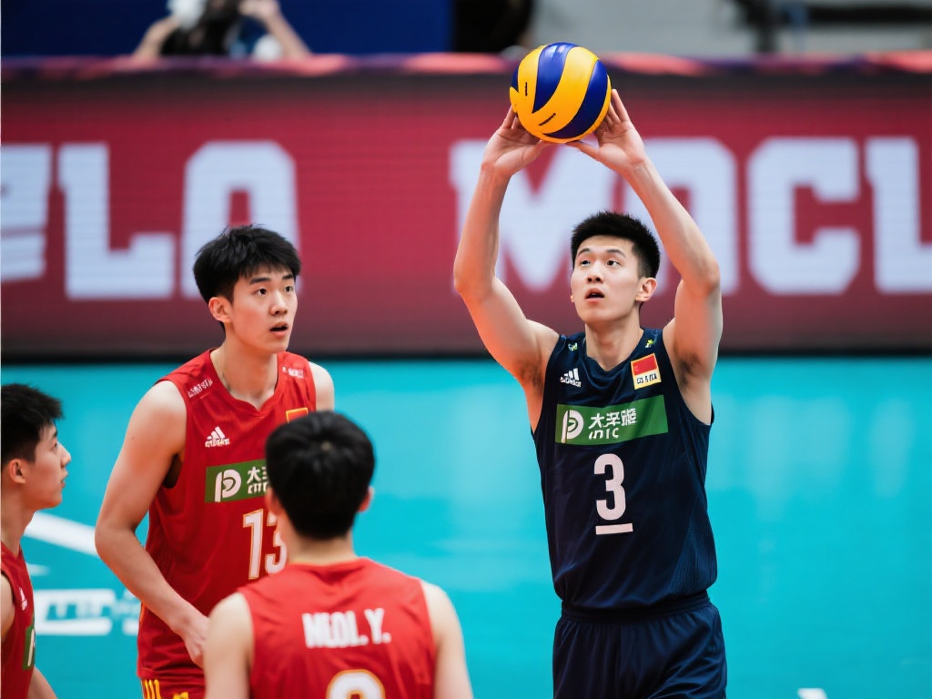 与此同时，主二传李浩东在分配球权方面显得